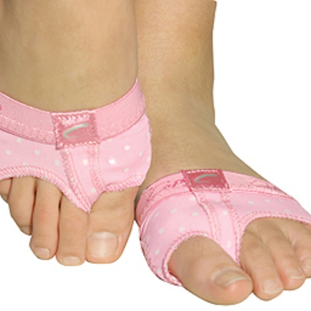 Capezio FootUndeez dance paws thong pink XXL 12-13